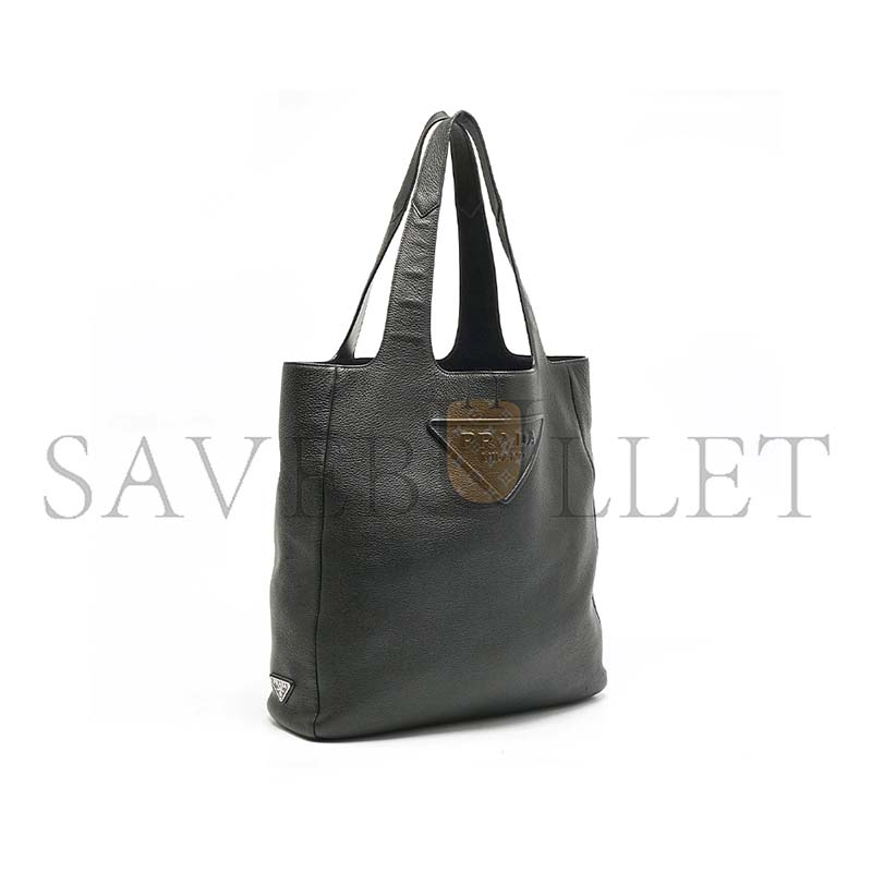 PRADA EMBOSSED LEATHER TOTE BAG 2VG092 (41*39*10cm) 